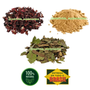 Super Blend Termogênico Queima Moro (Chá Verde + Hibisco + Laranja Moro) 150g