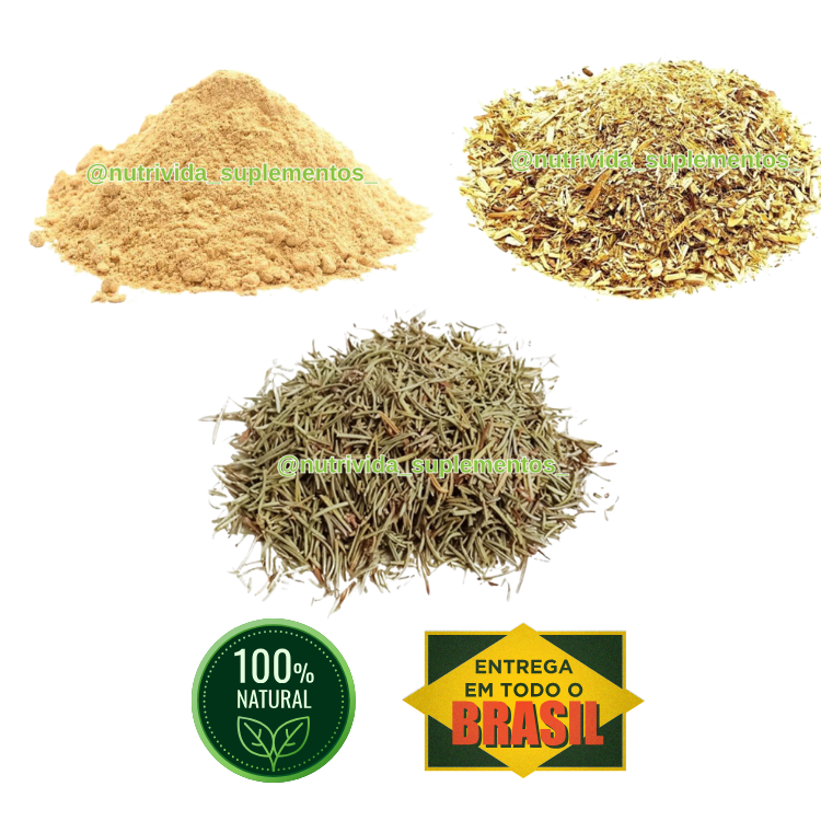 Super Blend Mente Foco Total (Ginseng + Alecrim + Maca Peruana) 150g
