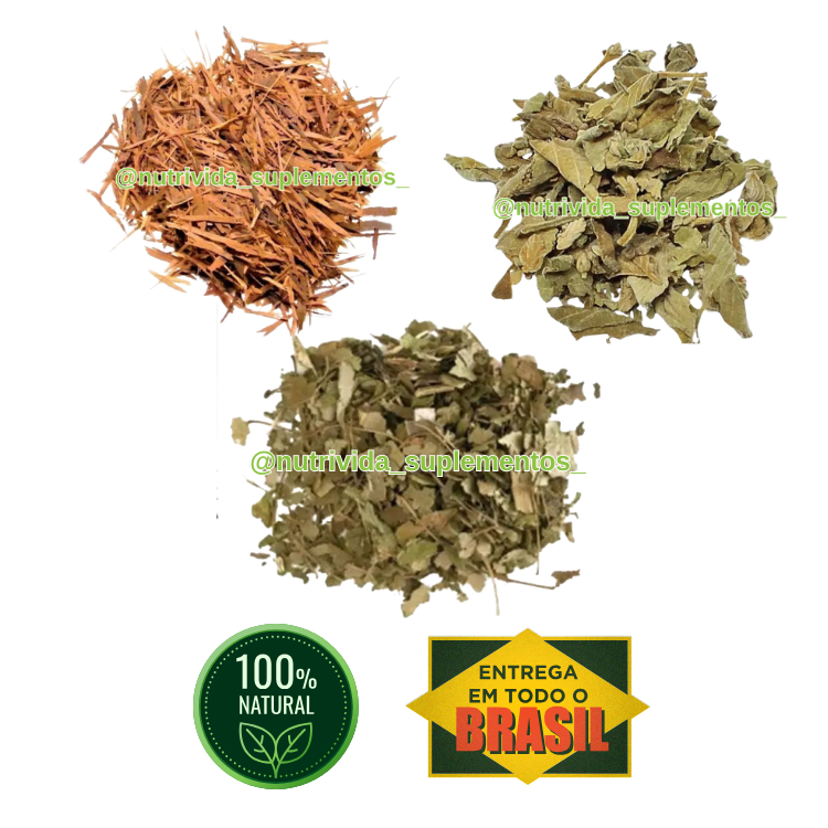 Guaco + Malva + Ipê Roxo) Super Blend Respiratório & Defesas (Guaco + Malva + Ipê Roxo) 150g - Imagem 1