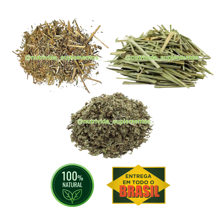 Super Blend Coração Saudável (Alfafa + Capim Cidreira + Manjericão) 150g